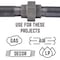 B & K STZ Industries 1 in. FIP each X 1 in. D FIP Black Malleable Iron Union 310UPU-1 - alternate 6